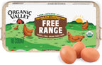 Organic Valley, Organic Free-Range Medium Brown Eggs - 18 ct