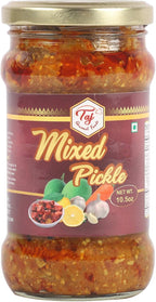 TAJ Gourmet Mixed Pickle, (Mix Achar), 300g (10.5oz)
