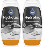 Hydrotac OPTX 20/20 Stick On Magnification Reusable Bifocal Lenses - +2.00 Diopter (Pack of 2)