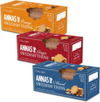 Anna's Ginger Thins Swedish Variety Pack Original, Orange, and Almond