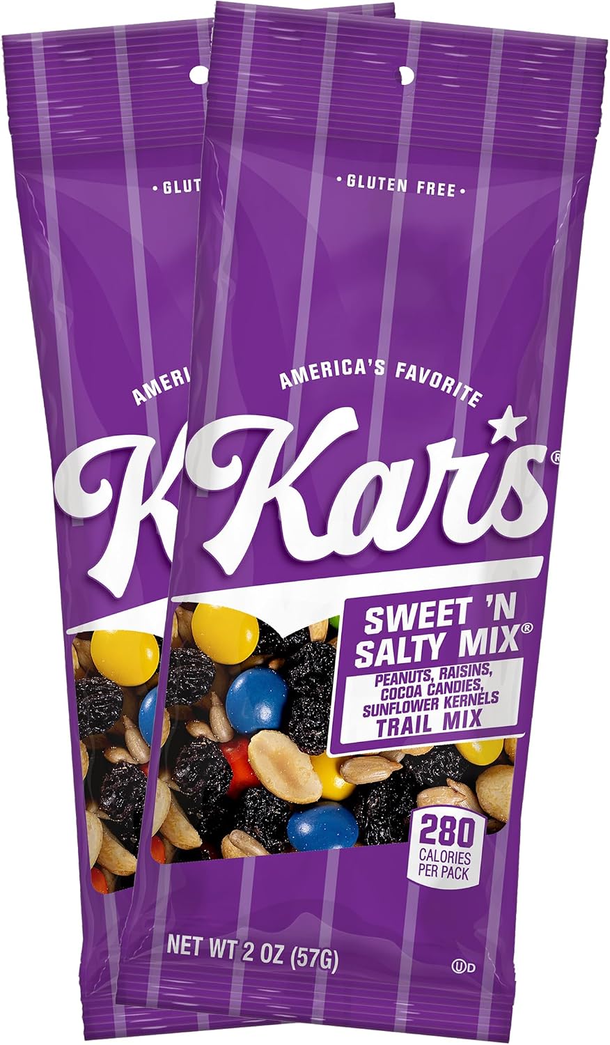 Kar’s Nuts Sweet ‘N Salty Trail Mix, 2 oz Pouch (Pack of 72), Gluten-Free Trail Mix Snack