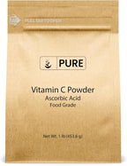 PURE ORIGINAL INGREDIENTS Vitamin C Powder (1 lb) Ascorbic Acid, Non GMO, Dietary Supplement