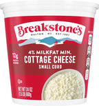 Breakstone's Small Curd Cottage Cheese with 4% Milkfat, 24 oz Tub
