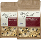 Laura's Gourmet Granola - CherryRific Crunch - Gluten, Soy & Dairy Free - Organic Agave, Chewy Tart Cherries & Flax, Vegan, Artisan, Chef's Trifecta of Taste, Texture & Mouthfeel - 16 OZ - 2 Pack