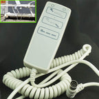 Pmsanzay Full Electric Hospital Bed Hand Control, Suits Most Control Boxes, Operates Head, Vertical & Knee Functions, Modern Style, Grey