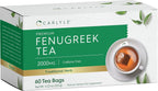 Carlyle Fenugreek Seed Tea | 60 Tea Bags | No Caffeine | Vegetarian, Non-GMO & Gluten Free Herbal Tea Supplement