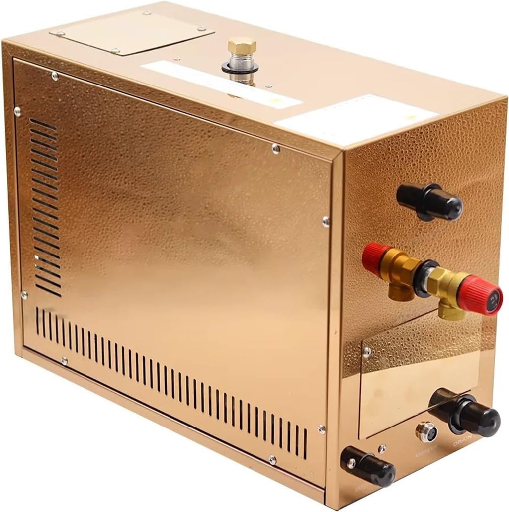 Bathroom Sauna Machine Steam Shower Generator Kit 18KW For Bath Sauna SPA Automatic Descaling Sauna Room Steam With Digital Controller For Home Use for Shower in Home Steam Room Shower(12KW 220)