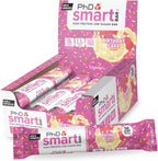 PhD Smart Bar-High Protein Low Sugar Bar, Birthday Cake, 64 g, Pack of 12