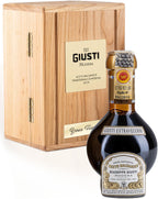 Giusti Custom-Engraved Traditional Aged Balsamic Vinegar of Modena DOP - 25 Years, Extravecchio Aceto Balsamico with Wooden Box & Personalized Golden Plate -Made in Italy Gift Set - 3.4 fl oz (100 ml)