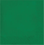 Creative Converting Touch of Color 2-Ply 50 Count Paper Lunch Napkins, Emerald Green
