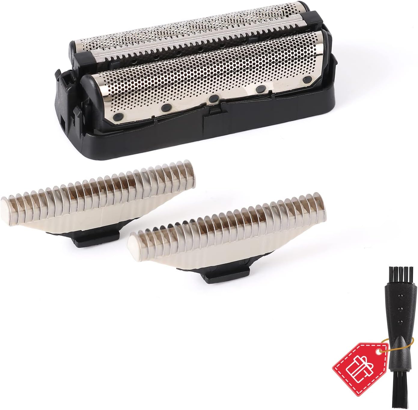 Foil Screen and Shaver Head Cutter Blades Replacement Compatible with Philips QC5550 QC5580 QC5570 QC5510 QC5530 QC5560 Hair Cilppers Comb Parts, Trimmer Shaving head intended for QS6140 QS6160