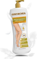 Goicoechea Arnica & Chamomile Body Lotion | Soothes Tired Legs; Hydrates & Refreshes Skin; Non-Greasy Daily Formula; Varicose Veins Cream; Improves Appearance of Varicose Veins, 13.5 Oz, 1-Pack