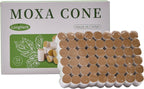 Moxa Sticks for Moxibustion – 54 Rolls Sticks Pure Mugwort, 60:1 High-Purity Moxa Wool from 10-Year-Old Mugwort，Natural Moxa Cones for Waist Neck Knee Back Acupoint Care