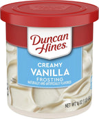 Duncan Hines Creamy Vanilla Flavored Frosting, Easter Baking, 16 oz.