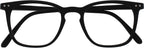 OPULIZE BEX Reading glasses for Women Men, Large Designer Style Sturdy frame with Spring Hinges,Matt Black +2.5 (Pack of 1)