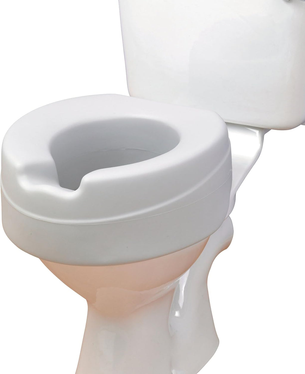 Homecraft Comfy Foam Raised Toilet Seat, Elevated Toilet Seat, Portable Assistance Seat for Disabled & Elderly