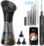 KAUGIC Ear Wax Removal Kit with Camera – Ear Cleaner Tool for Safe & Effective Ear Care – Includes Ear Camera for Visual Inspection & Gentle Ear Irrigation System – Complete Ear Cleaning Solution