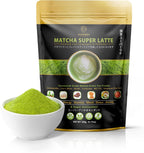 Nourishment Rituals Green Tea Super Latte Matcha Powder | Authentic Japanese Instant Ceremonial Grade Matcha, Superfood Powder Blend - Pack of 1, 260g (12-Servings)