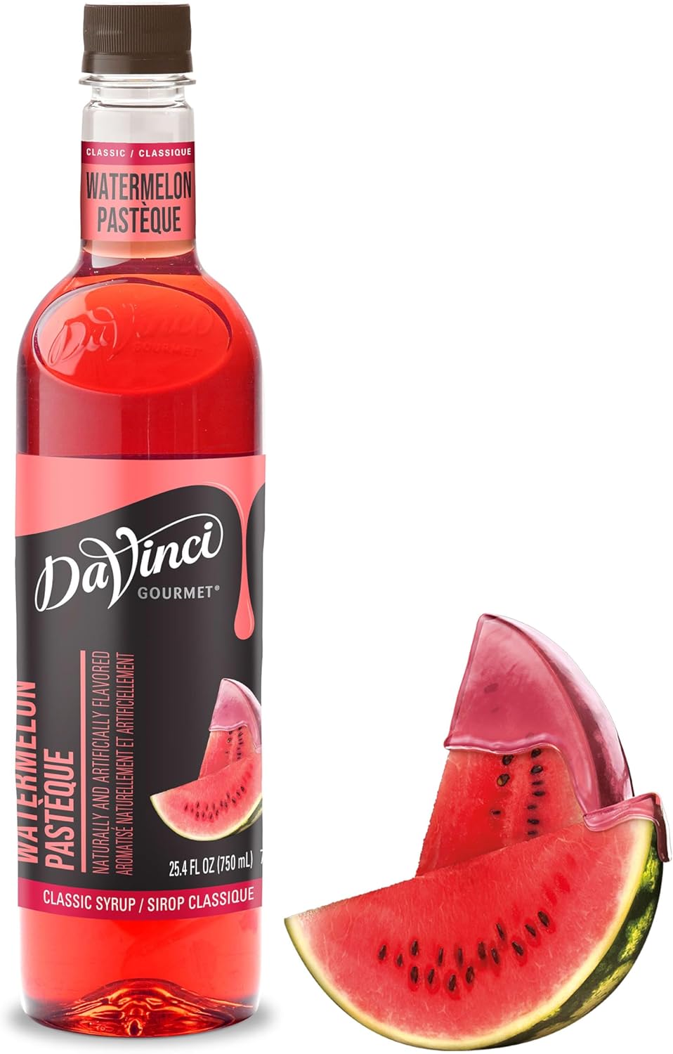 DaVinci Gourmet Classic Watermelon Syrup, 25.4 Fluid Ounces (Pack of 1)