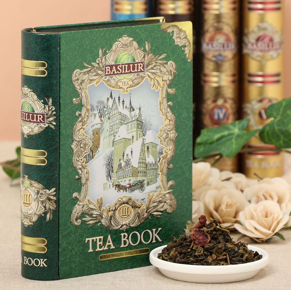 Basilur Gift Tea Set "Tea Book # 3" /Thin metal 100