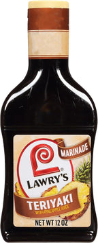 Lawry's Teriyaki With Pineapple Juice Marinade, 12 fl oz