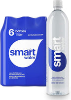 Smartwater Packaged Drinking Water, 33.8 Fl Oz (pack of 6)