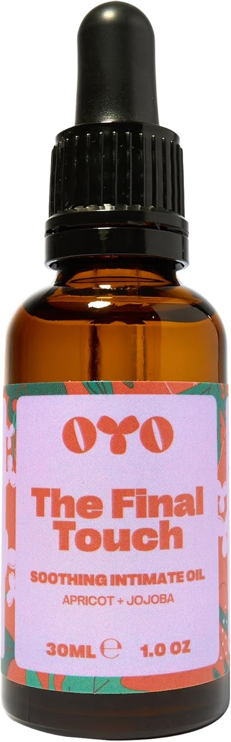 OYO The Final Touch After Shave Oil for Women, Hydrating Intimate Oil for Bikini Line & Underarms, 100% Natural with Jojoba, Marula & Evening Primrose, 30 mL