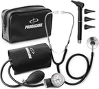 Primacare DS-9199 Nurse Essentials Starter Kit – Adult Aneroid Sphygmomanometer, Classic Stethoscope & Mini Diagnostic Otoscope with Travel Case