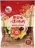 Luo Ba Wang Liu Zhou Snail Powder (Luo Si Fen)9.88OZ (Tomato, 1 PACK)