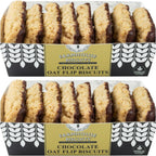 Farmhouse Dark Chocolate Oat Flip Biscuits -2 Pack in a Premier Life Store Box