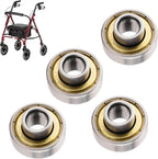 Rollator Caster Wheel Bearings Wheelchair Front Wheel Bearings, Replacement Parts for Rollator,Transport Chairs,Wheelchair