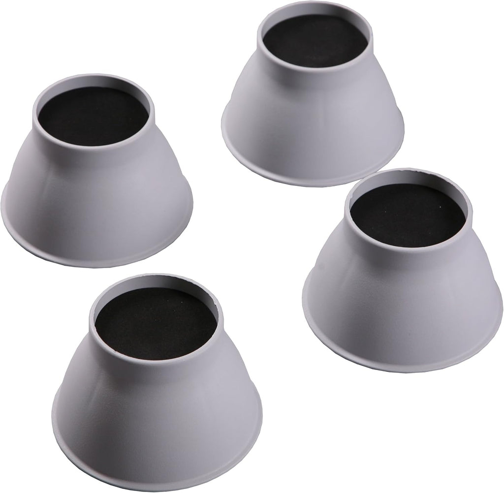NRS Healthcare Elephant Feet, 9 cm (3.5 Inch) Height - Set of 4