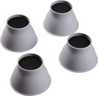 NRS Healthcare Elephant Feet, 9 cm (3.5 Inch) Height - Set of 4