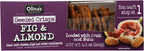 Olina's Bakehouse Seeded Crisps FIG and ALMOND 5.3 oz (3 pack) crackers. Loaded with fruit and nuts!