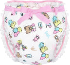 Littleforbig Silky Adult Ribbon Omutsu Diaper Wrap Cover Washable Adjustable Reusable Waterproof - Baby Cuties