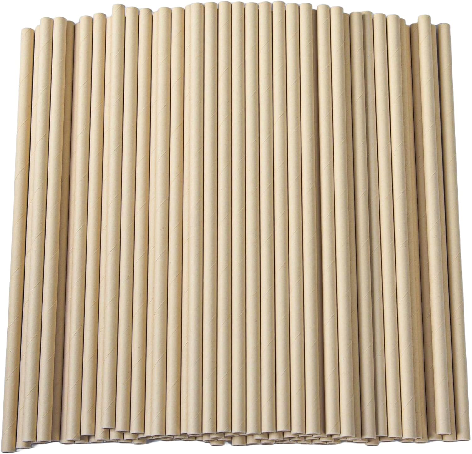 Paper Straws 200 Pack Paper Drinking Straws, Drinking Straws for Juices, Restaurants and Party supplies