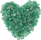 400pcs Natural Chip Stone Beads for Jewelry Making Green Aventurine 5-8mm Irregular Gemstones Healing Crystal Loose Rocks Bead Hole Drilled for Ring Earrings Necklace Bracelet Making DIY Art Crafts