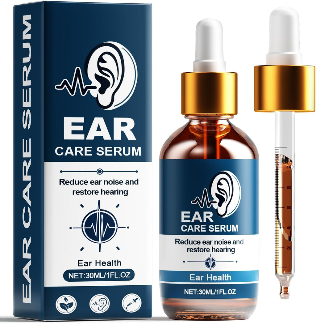 Tinnitus Relief for Ringing Ears, Natural Ringing Relief Drops, Reduce Buzzing and Clicking Noise & Relieve Ringing Ears, Soothe Ear Noise and Support Ear Health for Men & Women 30ML