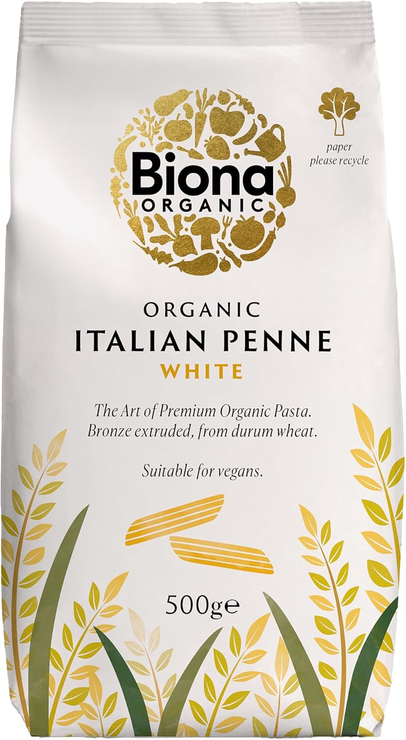 BIONA Organic White Penne, 500 GR