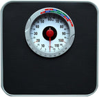 Mechanical Weight Scale, Mechanical Bathroom Scale, Weigh Up to 120Kg, Easy to Read Rotating Dial, No Batteries, All-Steel Body,for Home School Hospital Gym