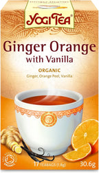 Yogi Tea - Ginger Orange with Vanilla - 30.6g