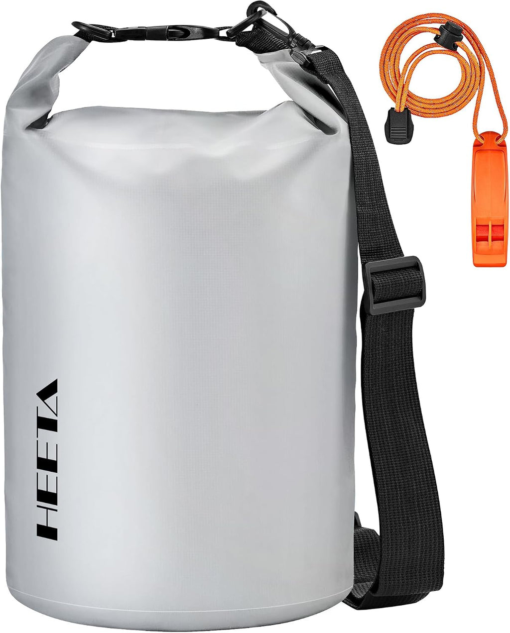 HEETA Waterproof Dry Bag for Women Men, 5L/10L/20L/30L/40L Roll Top Lightweight Dry Storage Bag Backpack with Emergency Whistle for Travel, Kayaking, Boating, Camping, Beach, Cruise Ship Essentials