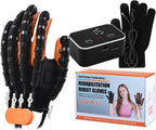 Rehabilitation Robot Gloves for Stroke Recovery Hemiplegia Finger Hand Function Rehabilitation Therapy Arthriti Glove (Left Hand, L)