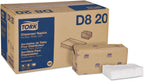 Tork Advanced Soft Minifold Dispenser Napkin, 12 packs, 500 napkins, D820, 3.8x6.5 inch,12x13 inch, White