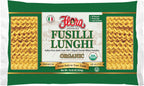 Organic Fusilli Lunghi Pasta by Flora Foods | Long Spiral Pasta Imported from Italy (16 oz / 454g) | Cooks al Dente