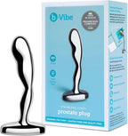 b-Vibe Stainless Steel Anal Beads Prostate Massager Anal Plug Toy, Sex Toys for Adults (Prostate Plug 300g)