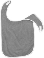 Luxshiny Adjustable Reusable Adult Bib for Eating Large Polyester Clothing Protector Pocket for Seniors Men and Women for Mealtime and Face Washing