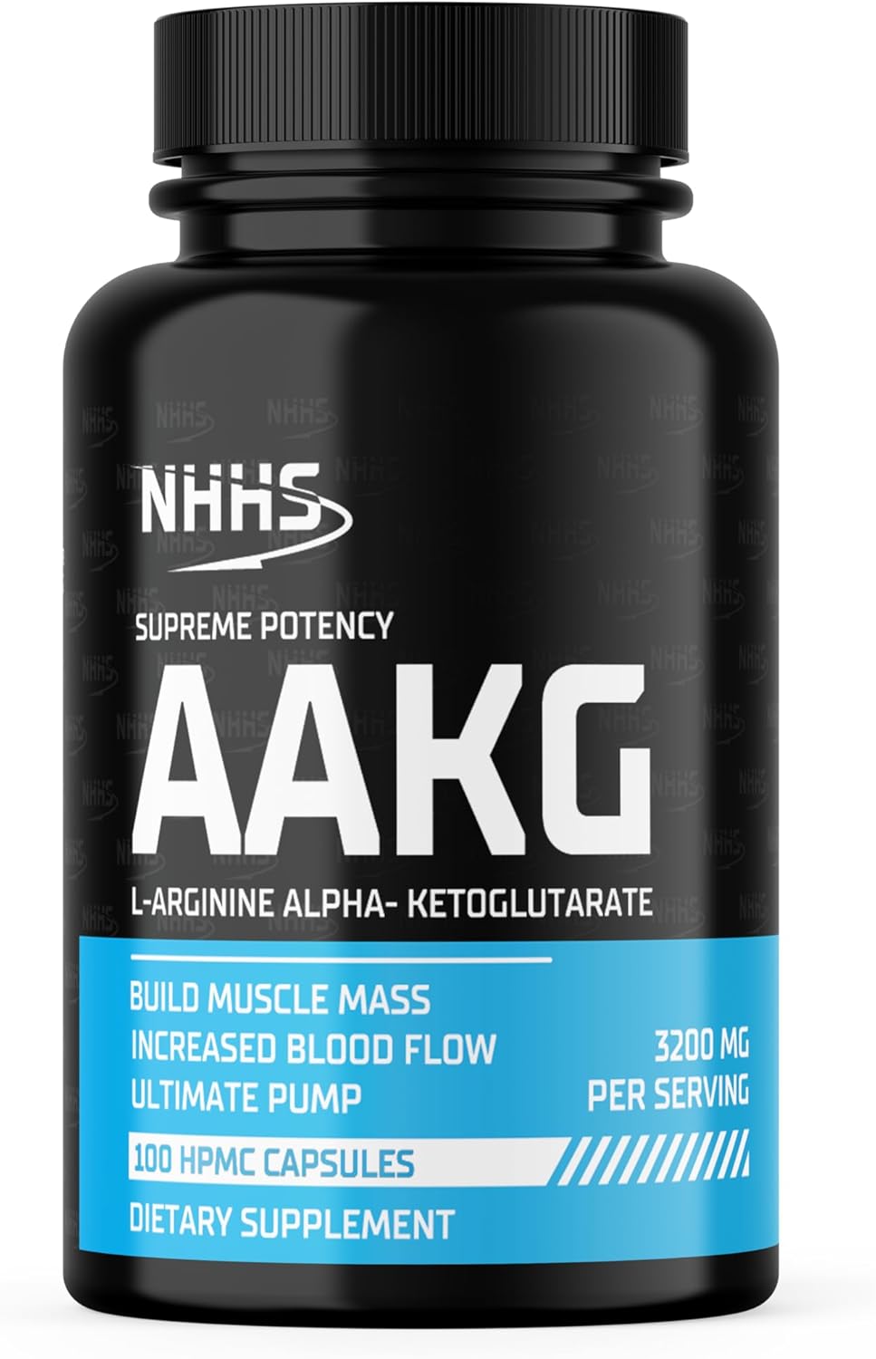 Supreme Potency L-Arginine Alpha-Ketoglutarate (AAKG) – 3200mg Per Serving – 100 Vegan Capsules – Supports Muscle Strength, Endurance & Circulation – Non-GMO, Gluten-Free, Made in USA
