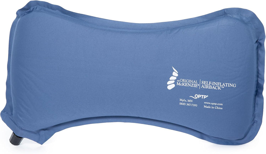 OPTP The Original McKenzie Self-Inflating AirBack Travel Lumbar Support Pillow