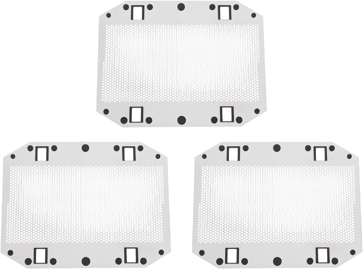 eMagTech 3x Shaver Replacement Foil Screens Compatible With Panasonic ES9943 ES3831 ES3760 ES3050 Stainless Steel